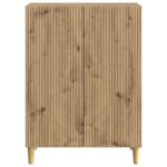 vidaXL Servírovacia skriňa Dub artisan 66 x 34,5 x 90 cm – Obrázok 6