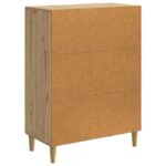 vidaXL Servírovacia skriňa Dub artisan 66 x 34,5 x 90 cm – Obrázok 8