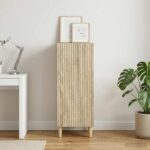 vidaXL Servírovacia skriňa Dub sonoma 33 x 34,5 x 90 cm – Obrázok 4
