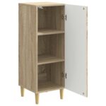 vidaXL Servírovacia skriňa Dub sonoma 33 x 34,5 x 90 cm – Obrázok 5
