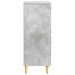 vidaXL Servírovacia skriňa Betónovo sivá 33 x 34,5 x 90 cm – Obrázok 7