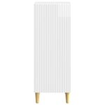 vidaXL Servírovacia skriňa Biela s vysokým leskom 33 x 34,5 x 90 cm – Obrázok 6