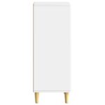 vidaXL Servírovacia skriňa Biela s vysokým leskom 33 x 34,5 x 90 cm – Obrázok 7