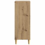 vidaXL Servírovacia skriňa Dub artisan 33 x 34,5 x 90 cm – Obrázok 6