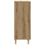 vidaXL Servírovacia skriňa Dub artisan 33 x 34,5 x 90 cm – Obrázok 7