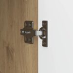 vidaXL Servírovacia skriňa Dub artisan 33 x 34,5 x 90 cm – Obrázok 9
