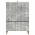 vidaXL Zásuvkový kabinet Betónovo sivá 66 x 34,5 x 90 cm – Obrázok 4