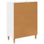 vidaXL Zásuvkový kabinet Biela s vysokým leskom 66 x 34,5 x 90 cm – Obrázok 6