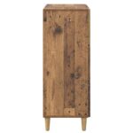 vidaXL Zásuvkový kabinet Staré drevo 66 x 34,5 x 90 cm – Obrázok 5