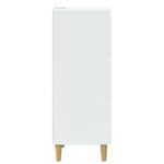 vidaXL Zásuvkový kabinet Biela 33 x 34,5 x 90 cm Kompozitné drevo – Obrázok 5