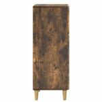 vidaXL Zásuvkový kabinet Dymový dub 33 x 34,5 x 90 cm Kompozitné drevo – Obrázok 5