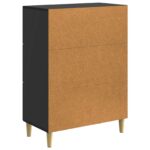 vidaXL Servírovacia skriňa Čierna 66 x 34,5 x 90 cm Kompozitné drevo – Obrázok 8