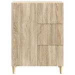 vidaXL Servírovacia skriňa so zásuvkou Dub sonoma 66 x 34,5 x 90 cm – Obrázok 6