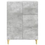 vidaXL Servírovacia skriňa so zásuvkou Betónovo sivá 66 x 34,5 x 90 cm – Obrázok 6