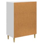 vidaXL Servírovacia skriňa Biela s vysokým leskom 66 x 34,5 x 90 cm – Obrázok 8