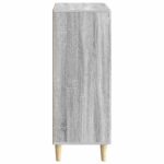 vidaXL Servírovacia skriňa so zásuvkou Sivá sonoma 66 x 34,5 x 90 cm – Obrázok 7