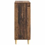 vidaXL Servírovacia skriňa so zásuvkou Staré drevo 66 x 34,5 x 90 cm – Obrázok 7