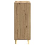 vidaXL Servírovacia skriňa so zásuvkou Dub artisan 66 x 34,5 x 90 cm – Obrázok 7