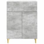 vidaXL Servírovacia skriňa so zásuvkou Betónovo sivá 66 x 34,5 x 90 cm – Obrázok 6