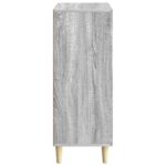 vidaXL Servírovacia skriňa so zásuvkou Sivá sonoma 66 x 34,5 x 90 cm – Obrázok 7