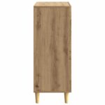 vidaXL Servírovacia skriňa so zásuvkou Dub artisan 66 x 34,5 x 90 cm – Obrázok 7