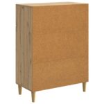 vidaXL Servírovacia skriňa so zásuvkou Dub artisan 66 x 34,5 x 90 cm – Obrázok 8