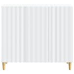 vidaXL Servírovacia skriňa Biela 89 x 34,5 x 80 cm Kompozitné drevo – Obrázok 6