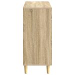 vidaXL Servírovacia skriňa Dub sonoma 89 x 34,5 x 80 cm – Obrázok 7