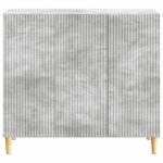 vidaXL Servírovacia skriňa Betónovo sivá 89 x 34,5 x 80 cm – Obrázok 6