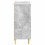 vidaXL Servírovacia skriňa Betónovo sivá 89 x 34,5 x 80 cm – Obrázok 7