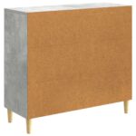 vidaXL Servírovacia skriňa Betónovo sivá 89 x 34,5 x 80 cm – Obrázok 8