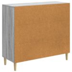 vidaXL Servírovacia skriňa Sivá sonoma 89 x 34,5 x 80 cm – Obrázok 8