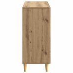 vidaXL Servírovacia skriňa Dub artisan 89 x 34,5 x 80 cm – Obrázok 7