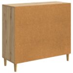 vidaXL Servírovacia skriňa Dub artisan 89 x 34,5 x 80 cm – Obrázok 8