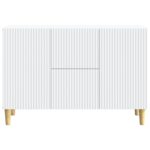 vidaXL Servírovacia skriňa Biela 89 x 34,5 x 60 cm Kompozitné drevo – Obrázok 6