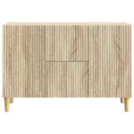vidaXL Servírovacia skriňa so zásuvkou Dub sonoma 89 x 34,5 x 60 cm – Obrázok 6