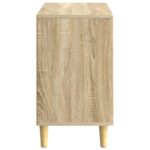 vidaXL Servírovacia skriňa so zásuvkou Dub sonoma 89 x 34,5 x 60 cm – Obrázok 7
