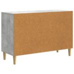 vidaXL Servírovacia skriňa so zásuvkou Betónovo sivá 89 x 34,5 x 60 cm – Obrázok 8