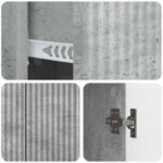 vidaXL Servírovacia skriňa so zásuvkou Betónovo sivá 89 x 34,5 x 60 cm – Obrázok 9