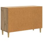 vidaXL Servírovacia skriňa so zásuvkou Dub artisan 89 x 34,5 x 60 cm – Obrázok 8