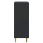vidaXL Servírovacia skriňa Čierna 66 x 34,5 x 95 cm Kompozitné drevo – Obrázok 6