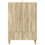 vidaXL Servírovacia skriňa so zásuvkou Dub sonoma 66 x 34,5 x 95 cm – Obrázok 5