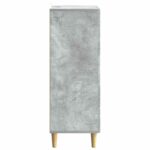 vidaXL Servírovacia skriňa so zásuvkou Betónovo sivá 66 x 34,5 x 95 cm – Obrázok 6