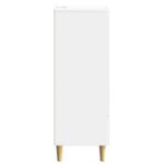 vidaXL Servírovacia skriňa Biela s vysokým leskom 66 x 34,5 x 95 cm – Obrázok 6