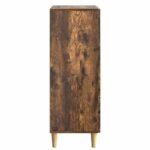 vidaXL Servírovacia skriňa so zásuvkou Dymový dub 66 x 34,5 x 95 cm – Obrázok 6