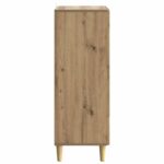 vidaXL Servírovacia skriňa so zásuvkou Dub artisan 66 x 34,5 x 95 cm – Obrázok 6