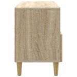 vidaXL TV skrinka Dub sonoma 102 x 34,5 x 50 cm Kompozitné drevo – Obrázok 7