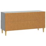 vidaXL TV skrinka Sivá sonoma 102 x 34,5 x 50 cm Kompozitné drevo – Obrázok 8