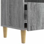vidaXL TV skrinka Sivá sonoma 102 x 34,5 x 50 cm Kompozitné drevo – Obrázok 9