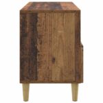 vidaXL TV skrinka Staré drevo 102 x 34,5 x 50 cm Kompozitné drevo – Obrázok 7